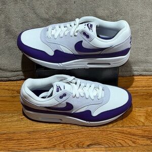 Nike Air Max 1 SC Field Purple White Shoes DZ4549-101 Men’s Size 10 New Classic